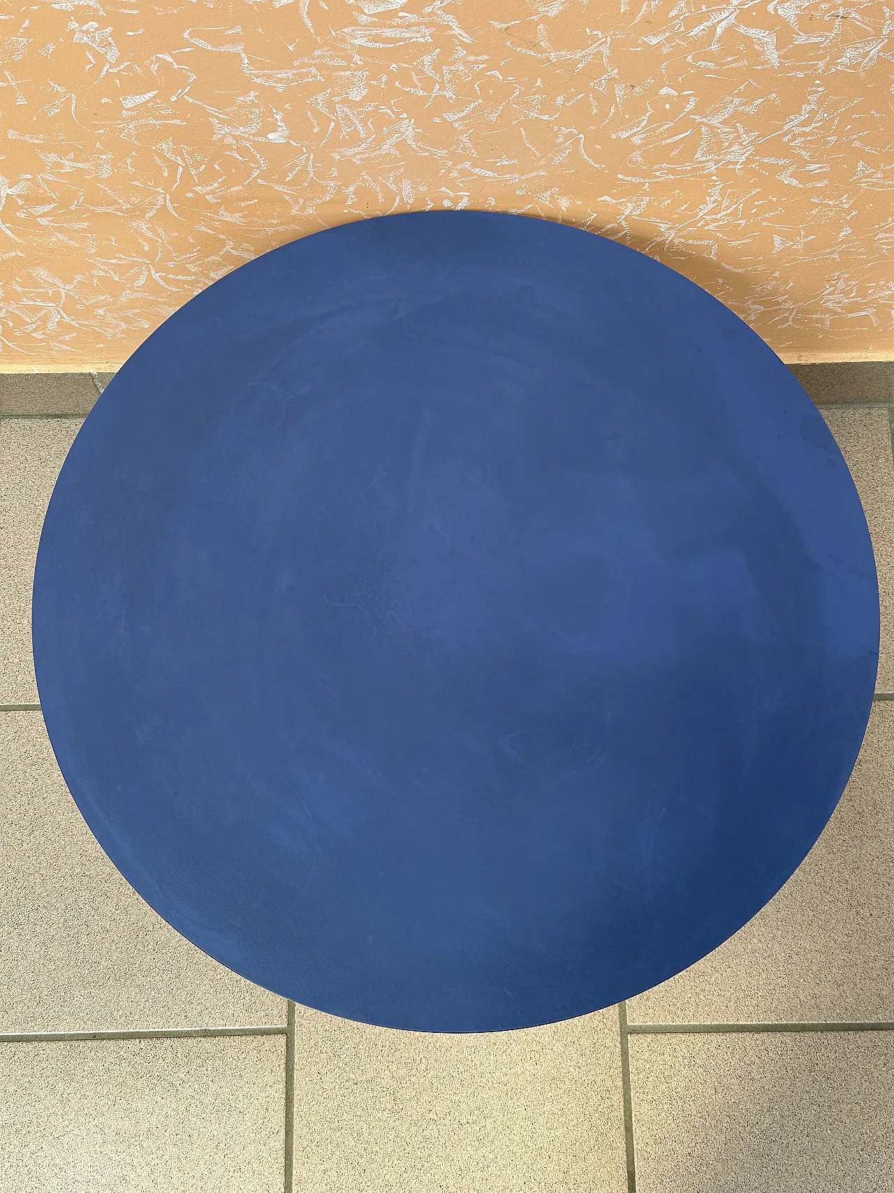 Tavolino Kioko di De Pas,Lomazzi,D’Urbino per Zanotta,blu, Italia,1994 4