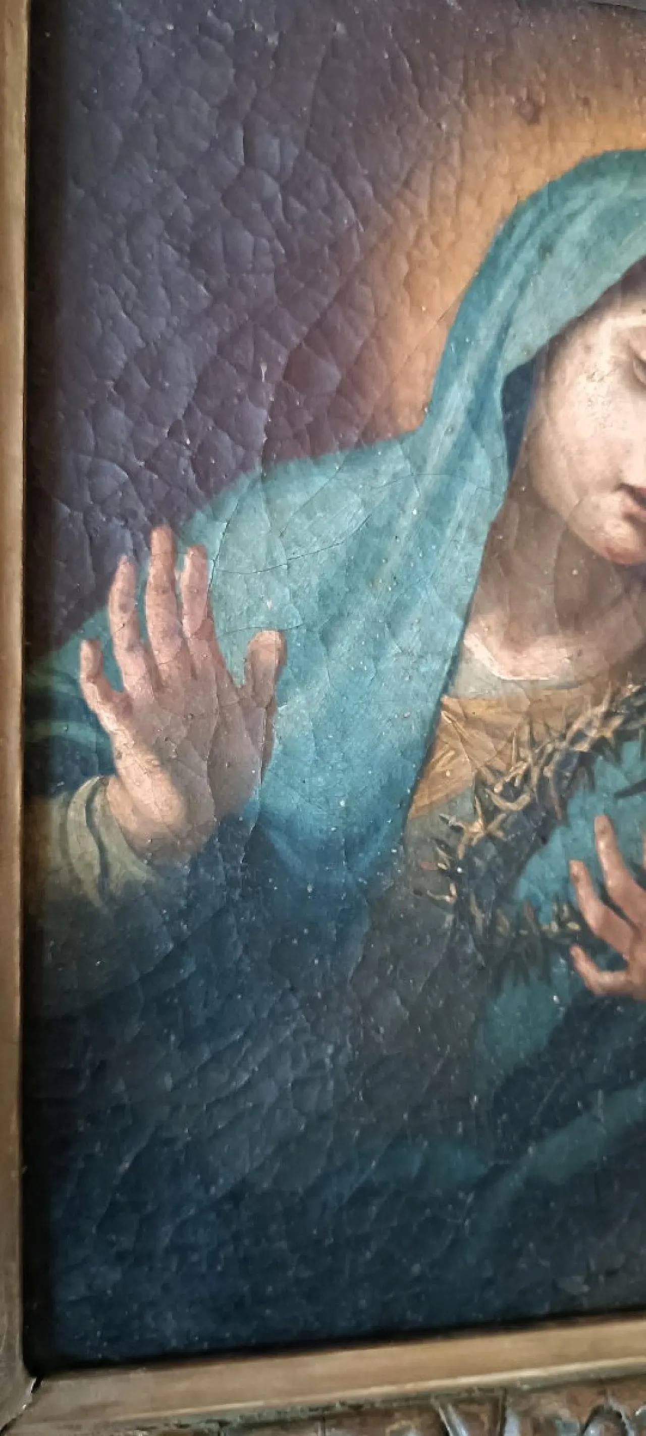 Our Lady of Sorrows, oil on canvas, 18th century 7