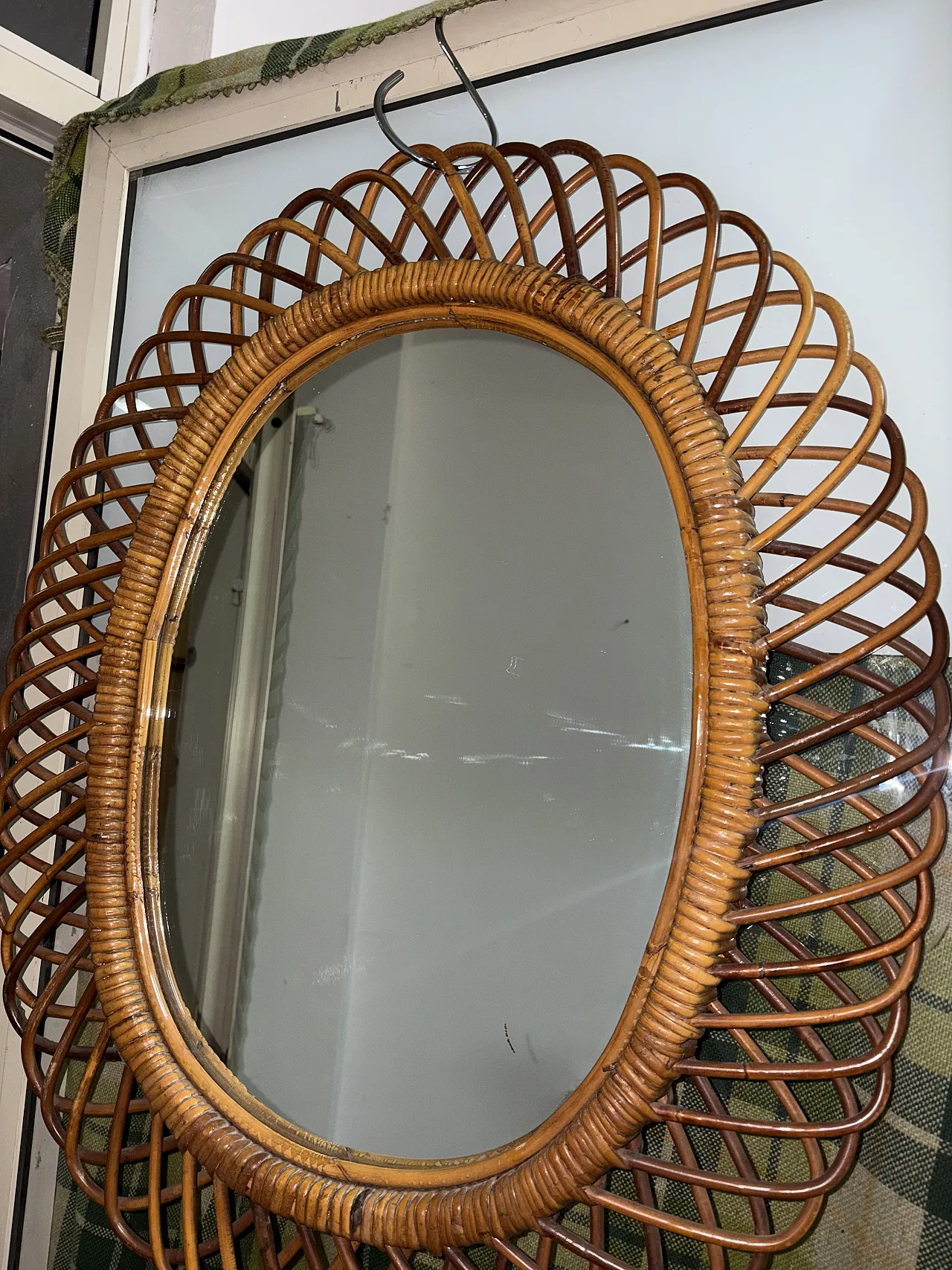 Specchio vimini 9