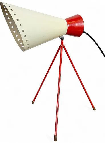 Vintage Midcentury Table Lamp by Josef Hůrka for Napako, 1950s