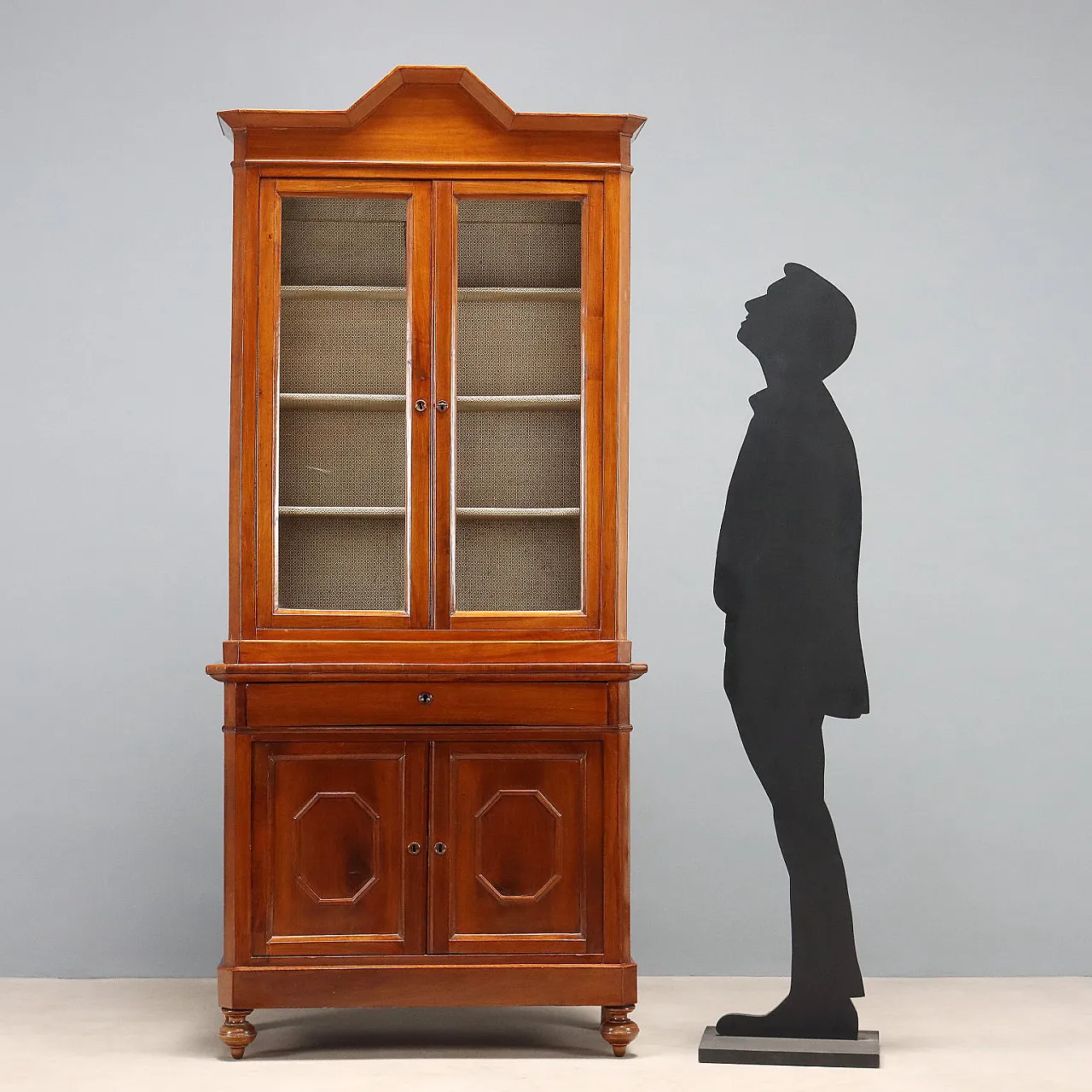 Credenza Umbertina in noce, '800 3