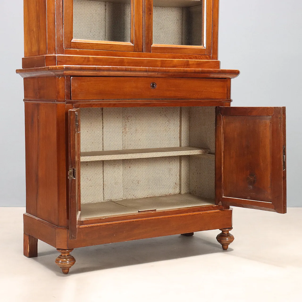 Credenza Umbertina in noce, '800 5