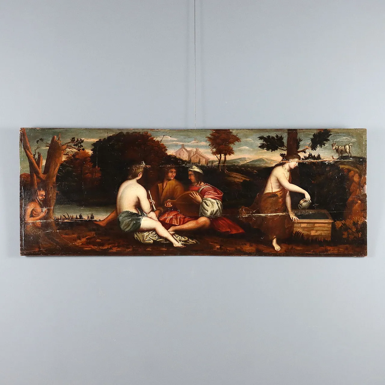 Concerto Campestre, olio su tavola, '700 1