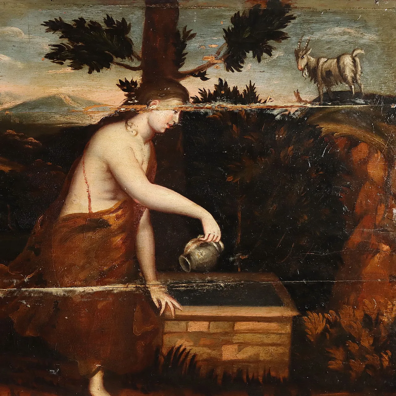 Concerto Campestre, olio su tavola, '700 3