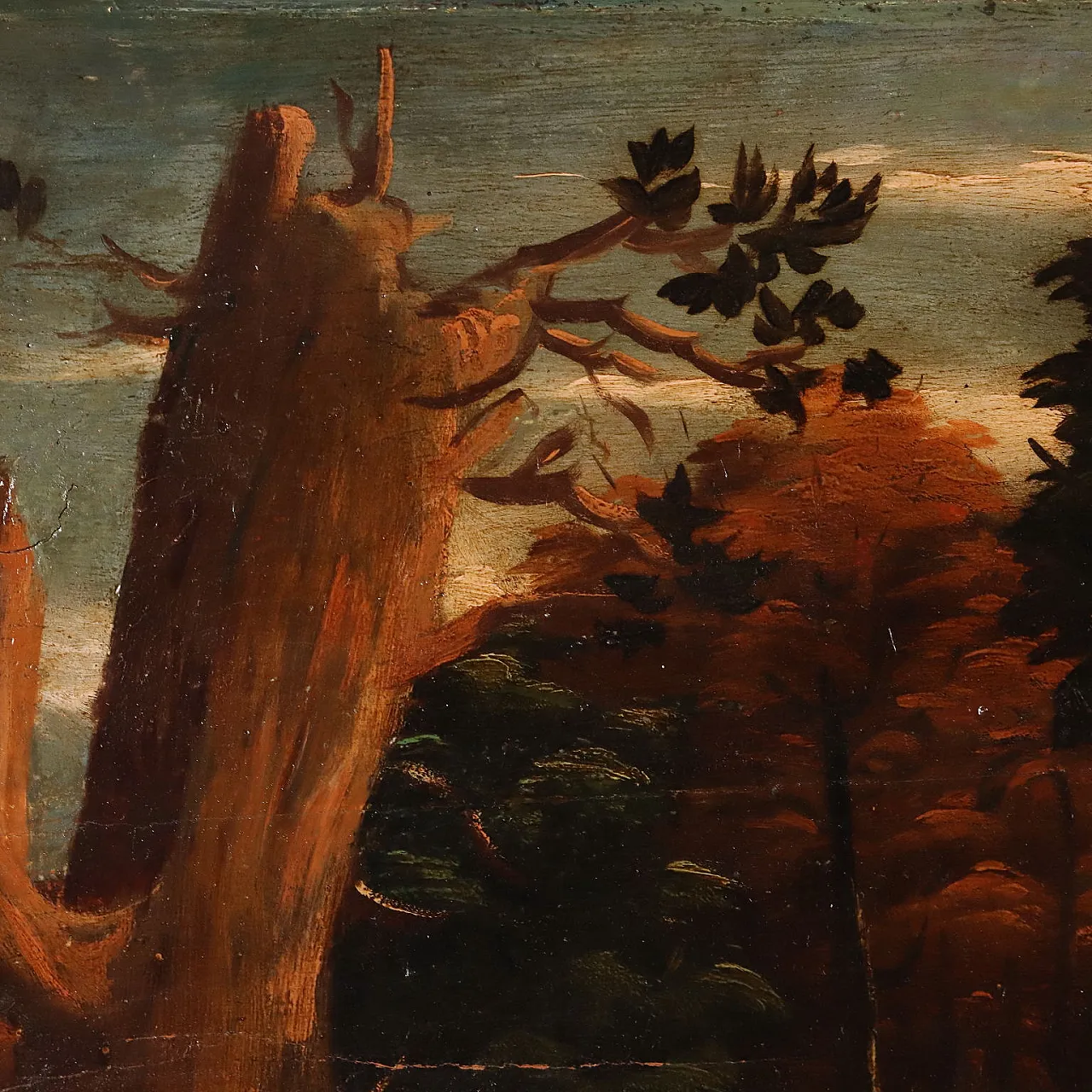 Concerto Campestre, olio su tavola, '700 6
