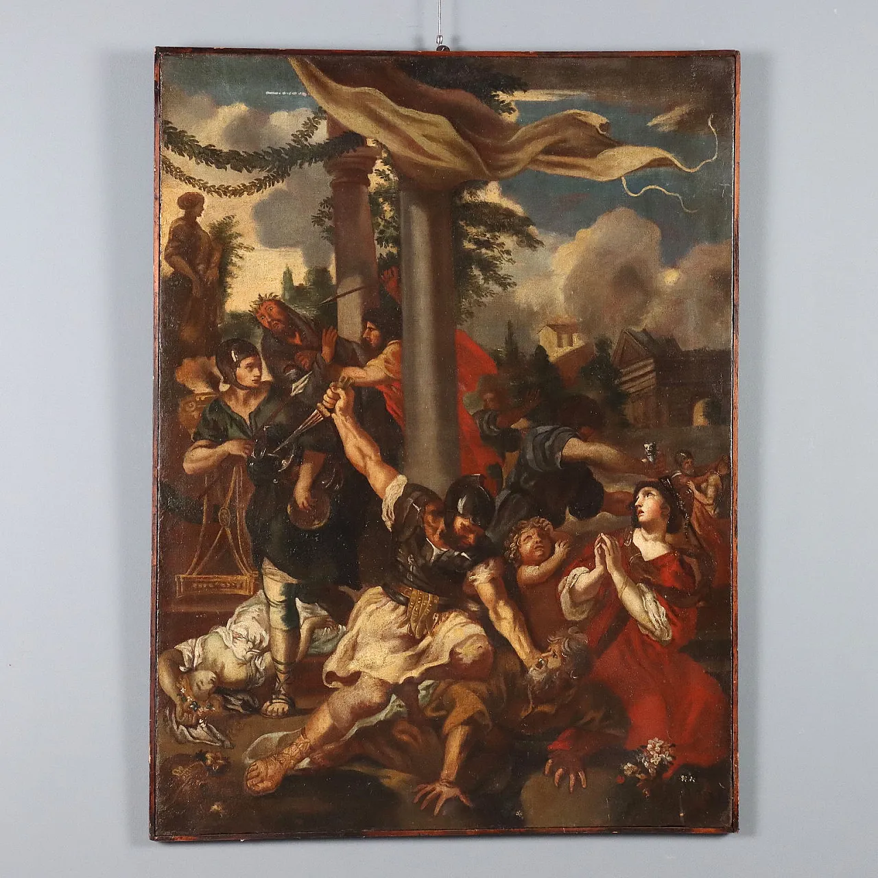 L'Età del Ferro, olio su tela, '700 1