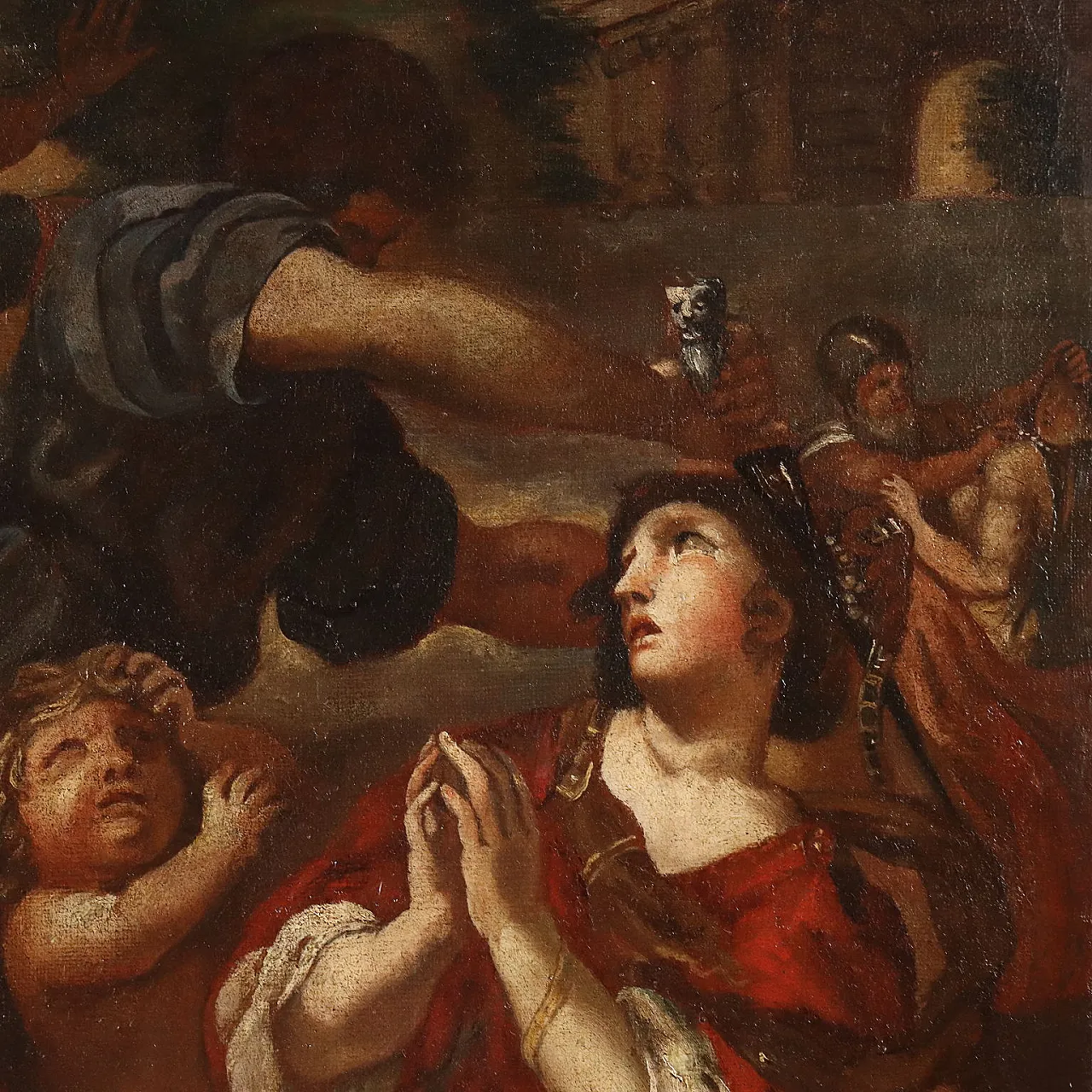 L'Età del Ferro, olio su tela, '700 7