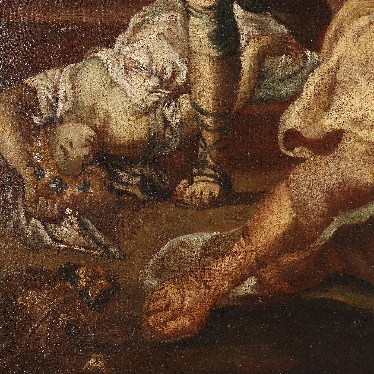 L'Età del Ferro, olio su tela, '700 9