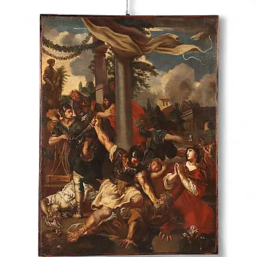 L'Età del Ferro, olio su tela, '700