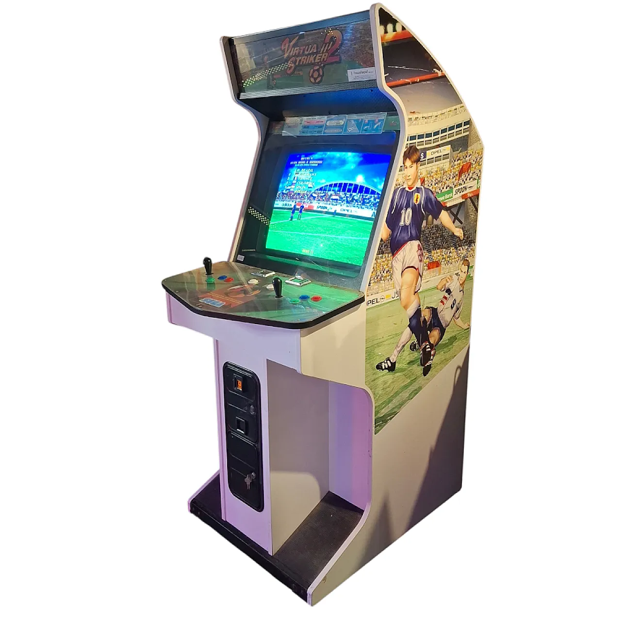 Virtua Striker 2 Sega cabinet, 90s 1