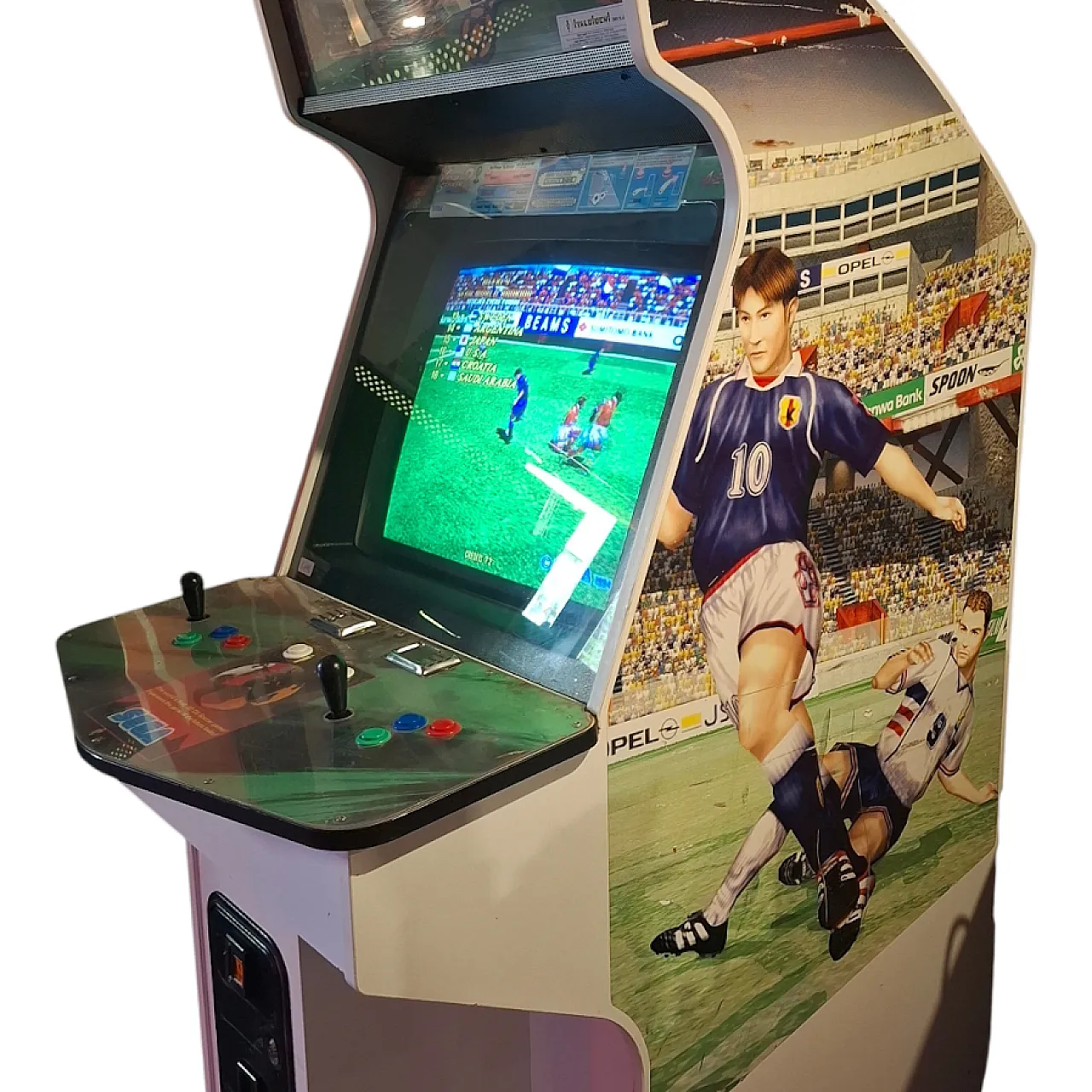 Virtua Striker 2 Sega cabinet, 90s 2