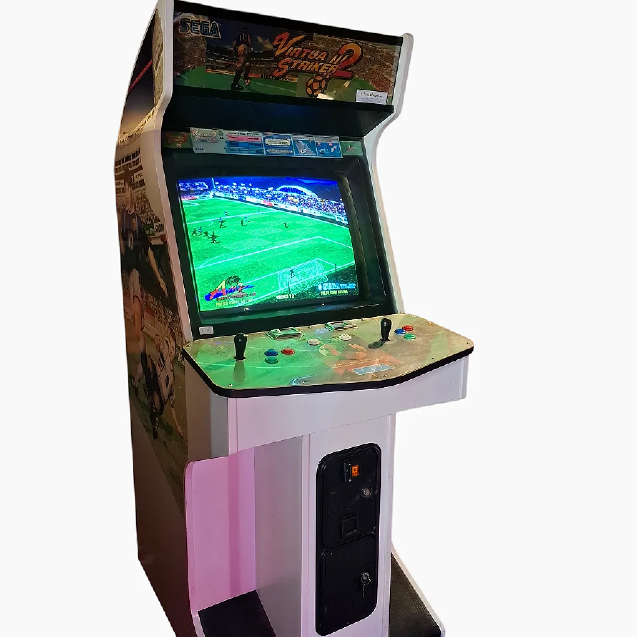 Virtua Striker 2 Sega cabinet, 90s 4