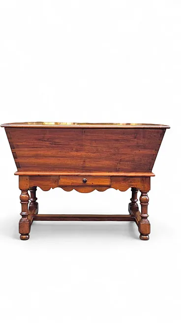 Solid walnut panara sideboard, mid-18th century