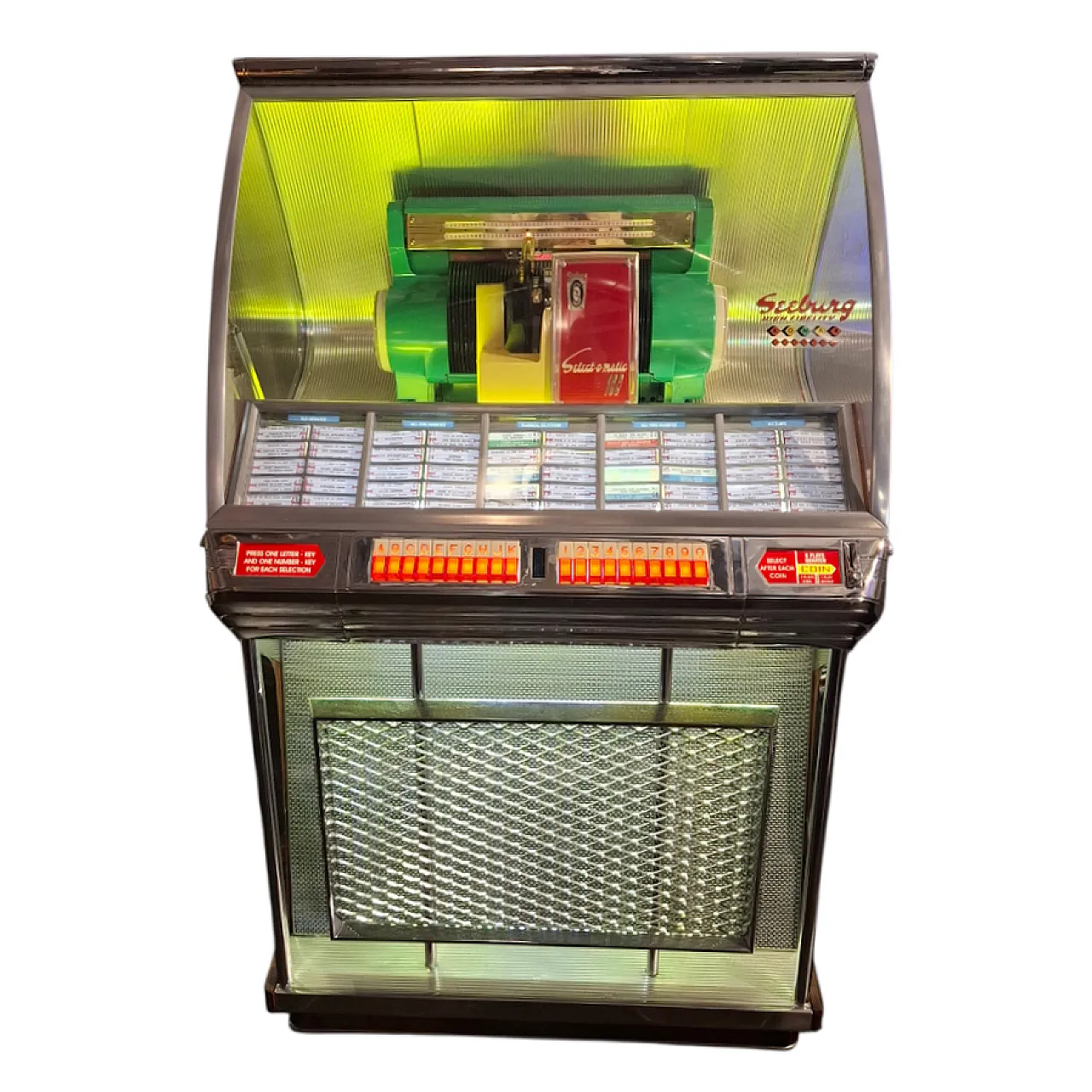Seeburg 100JL Select-O-Matic Jukebox, 50s 4