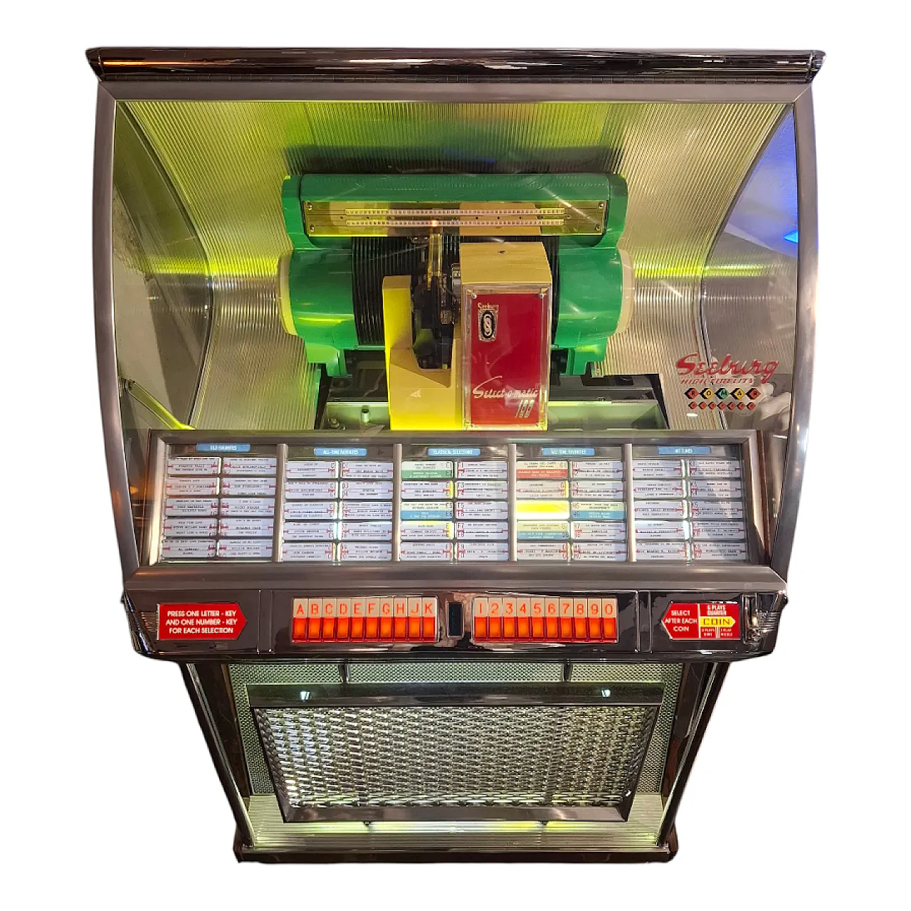Seeburg 100JL Select-O-Matic Jukebox, 50s 5