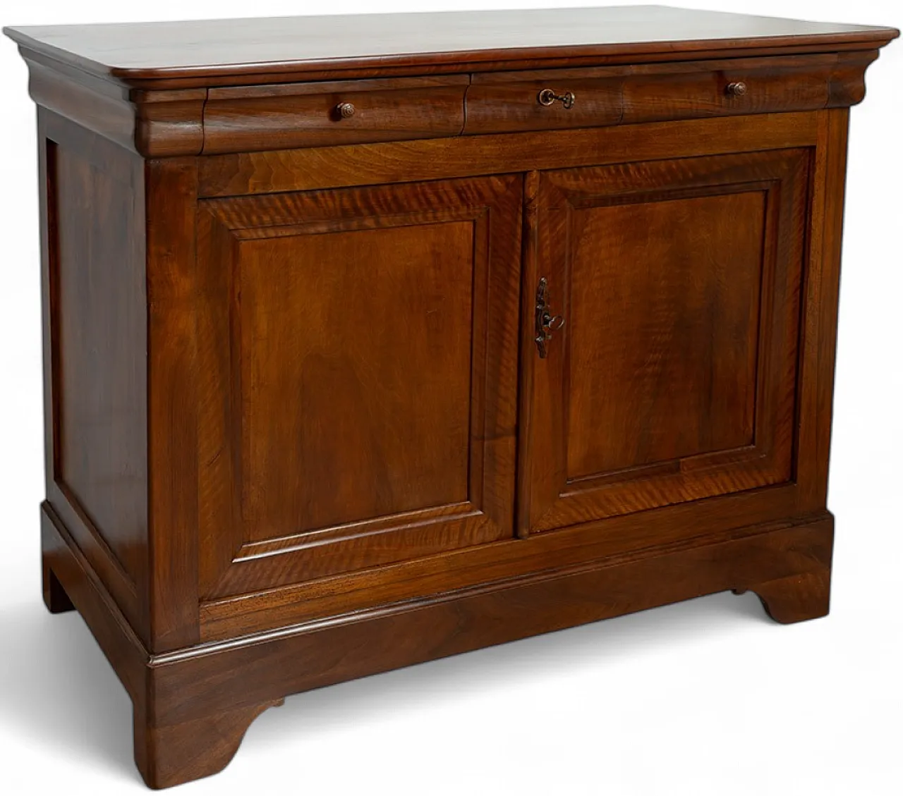 Provençal cappuccino sideboard in solid walnut, 19th century 4