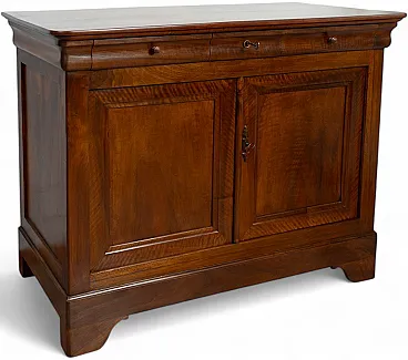 Provençal cappuccino sideboard in solid walnut, 19th century