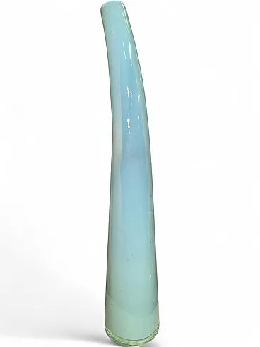 Murano glass sculpture Lattimo by Giusto Toso for Leucos, 1970s