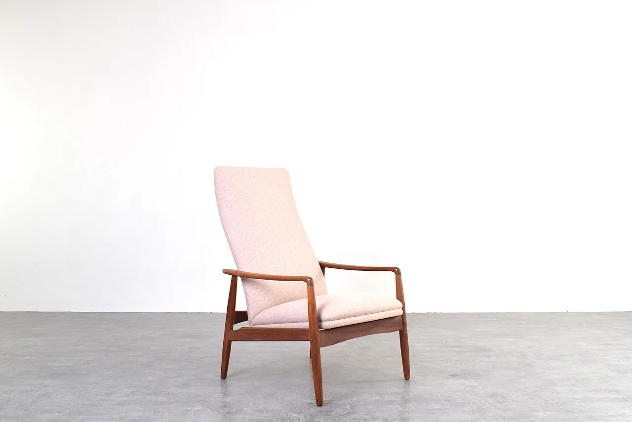 Danish Teak Lounge Chair by Søren Ladefoged for SL Møbler, 70s 1