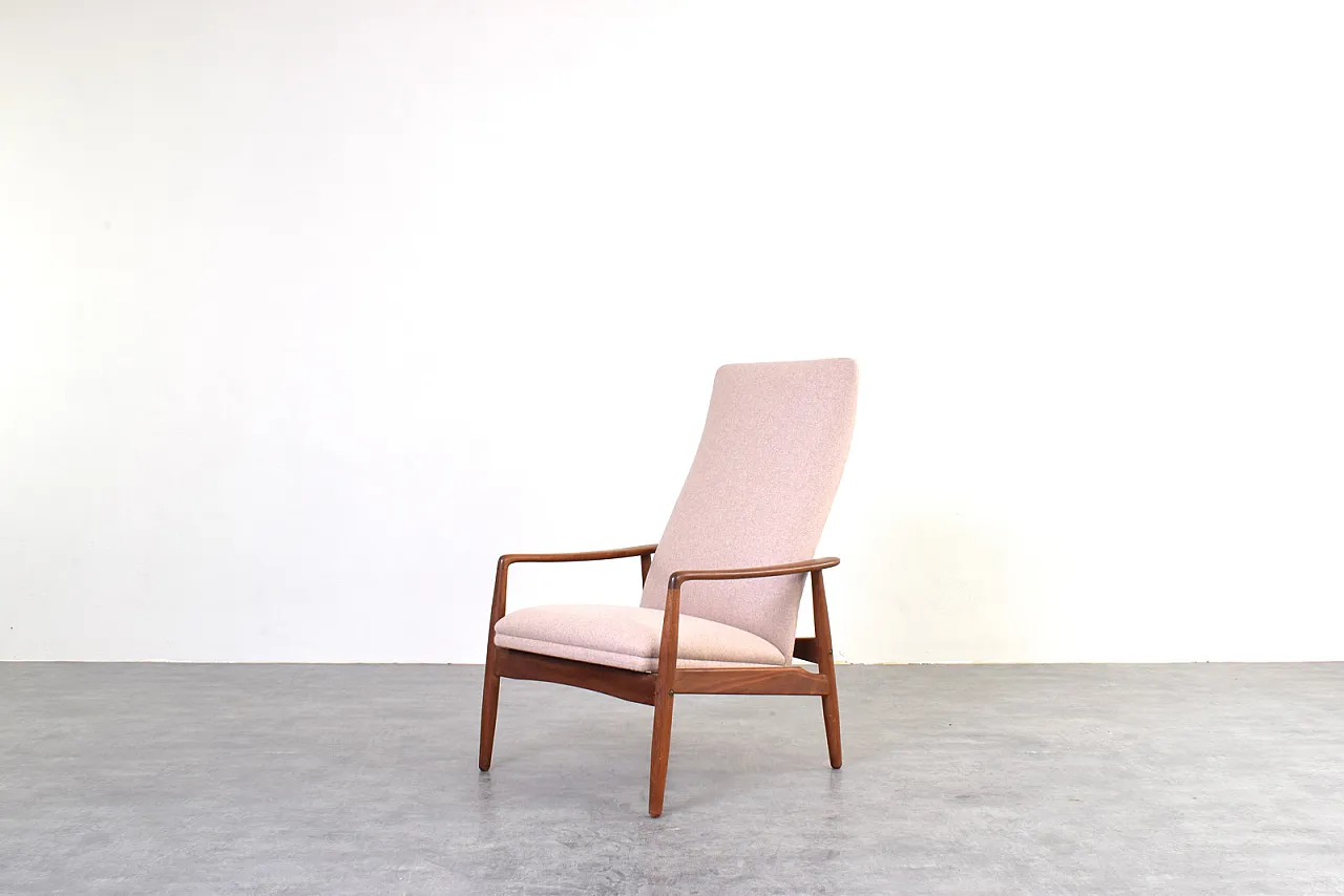 Danish Teak Lounge Chair by Søren Ladefoged for SL Møbler, 70s 2