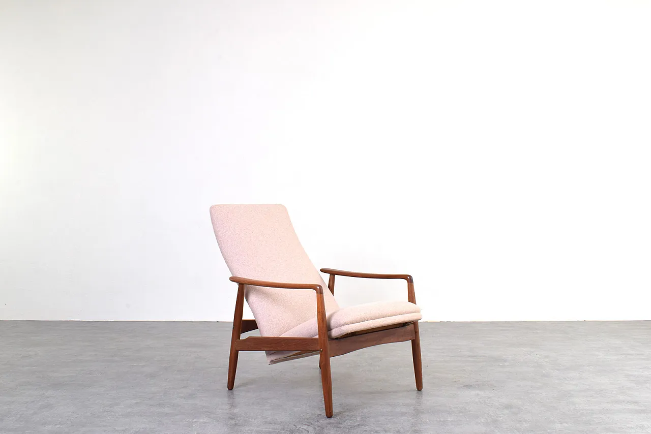Danish Teak Lounge Chair by Søren Ladefoged for SL Møbler, 70s 3