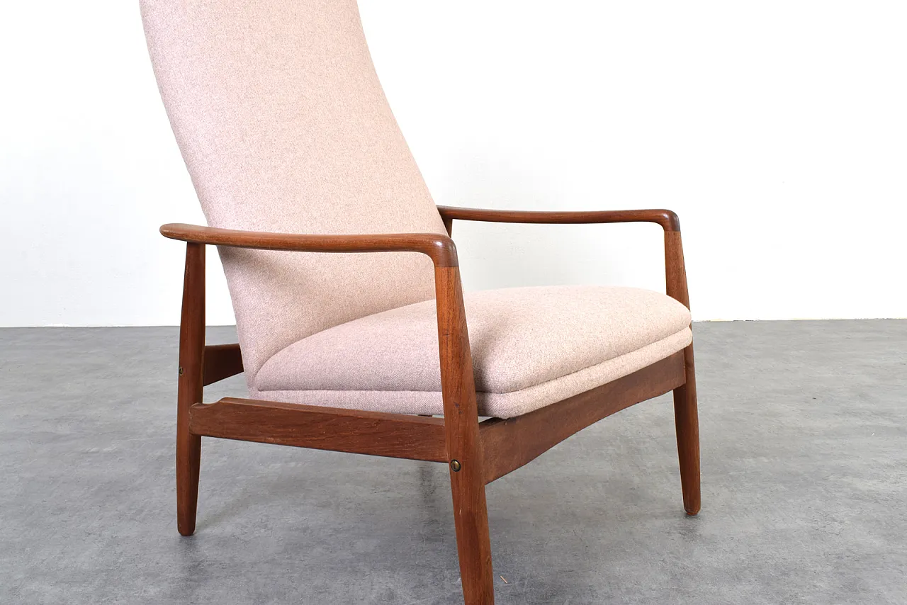 Danish Teak Lounge Chair by Søren Ladefoged for SL Møbler, 70s 13