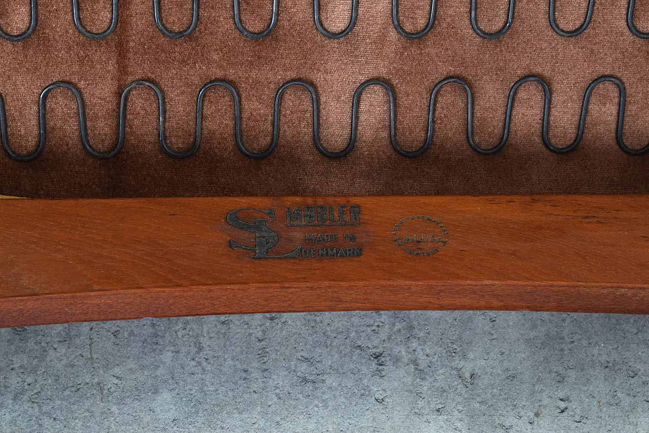 Danish Teak Lounge Chair by Søren Ladefoged for SL Møbler, 70s 15