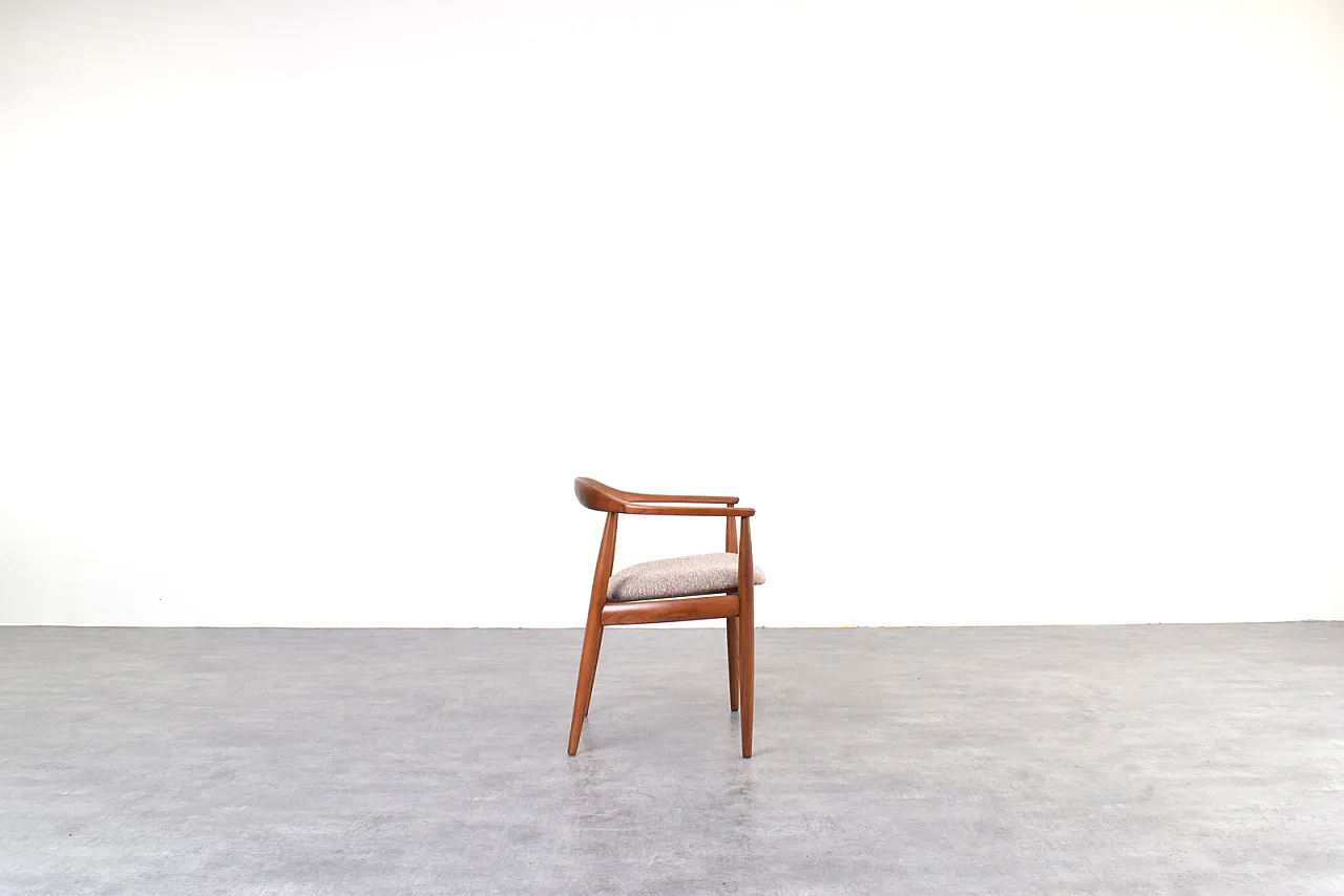 Mid-Century Danish Armchair by Illum Wikkelsø for Niels Eilersen, 1960 3