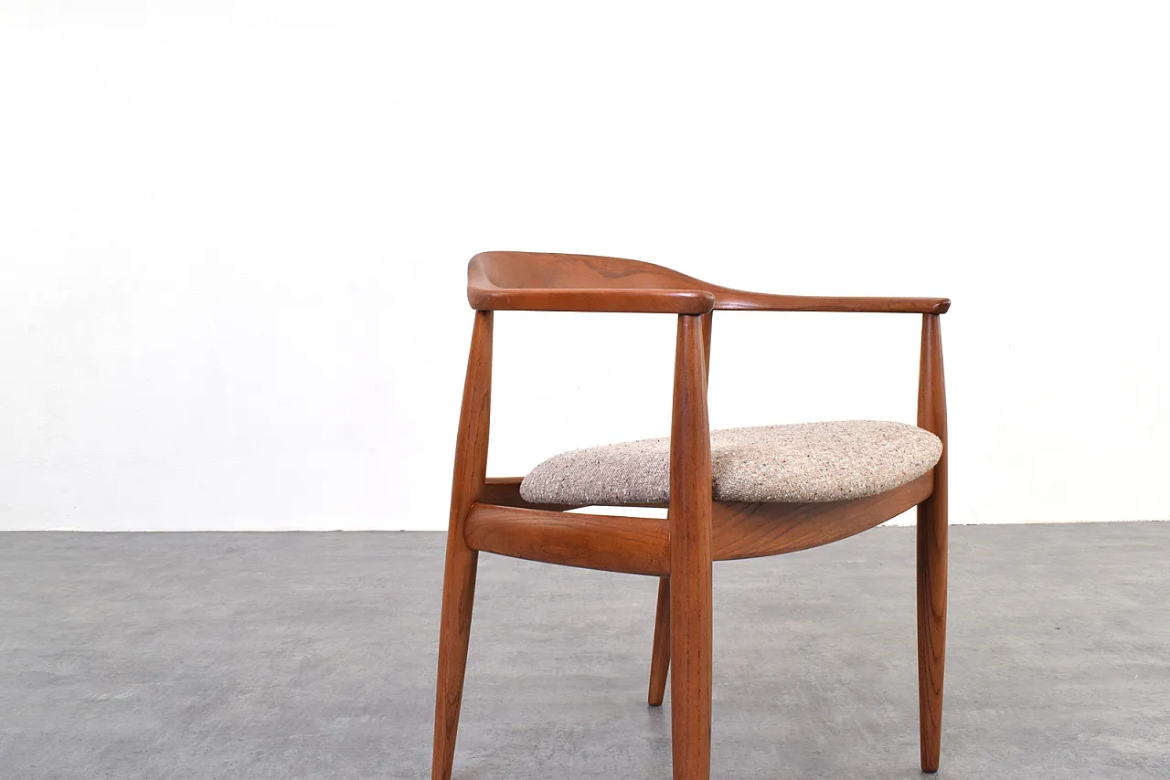 Mid-Century Danish Armchair by Illum Wikkelsø for Niels Eilersen, 1960 8