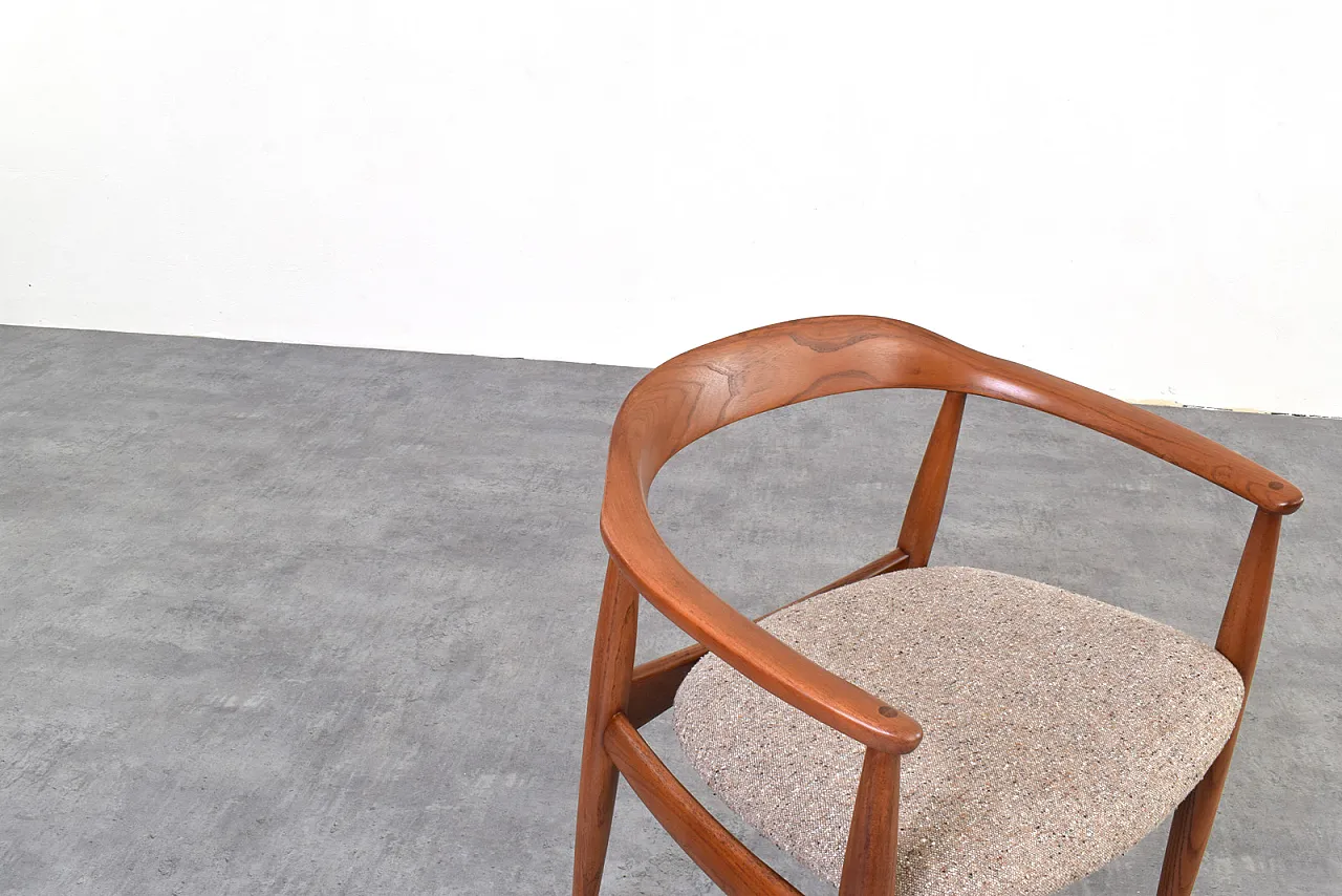 Mid-Century Danish Armchair by Illum Wikkelsø for Niels Eilersen, 1960 11