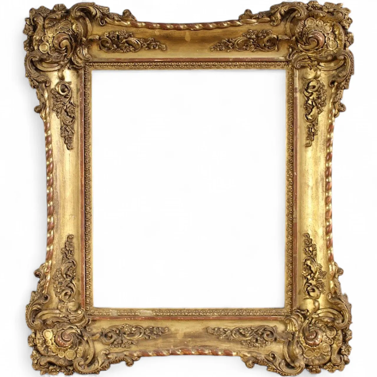 Napoleon III gilted and carved frame, 19th century 14