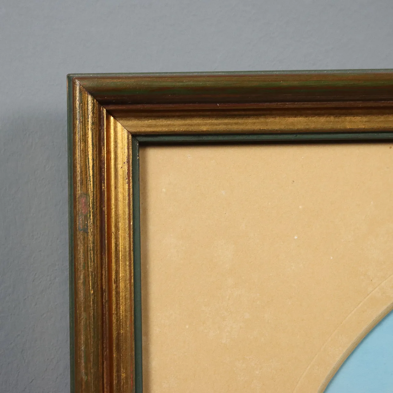 Paesaggio con Figure, tempera su cartone, '900 8