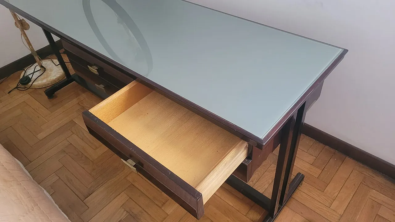 Dressing table Coiffeuse by Silvio Cavatorta, 60s 1