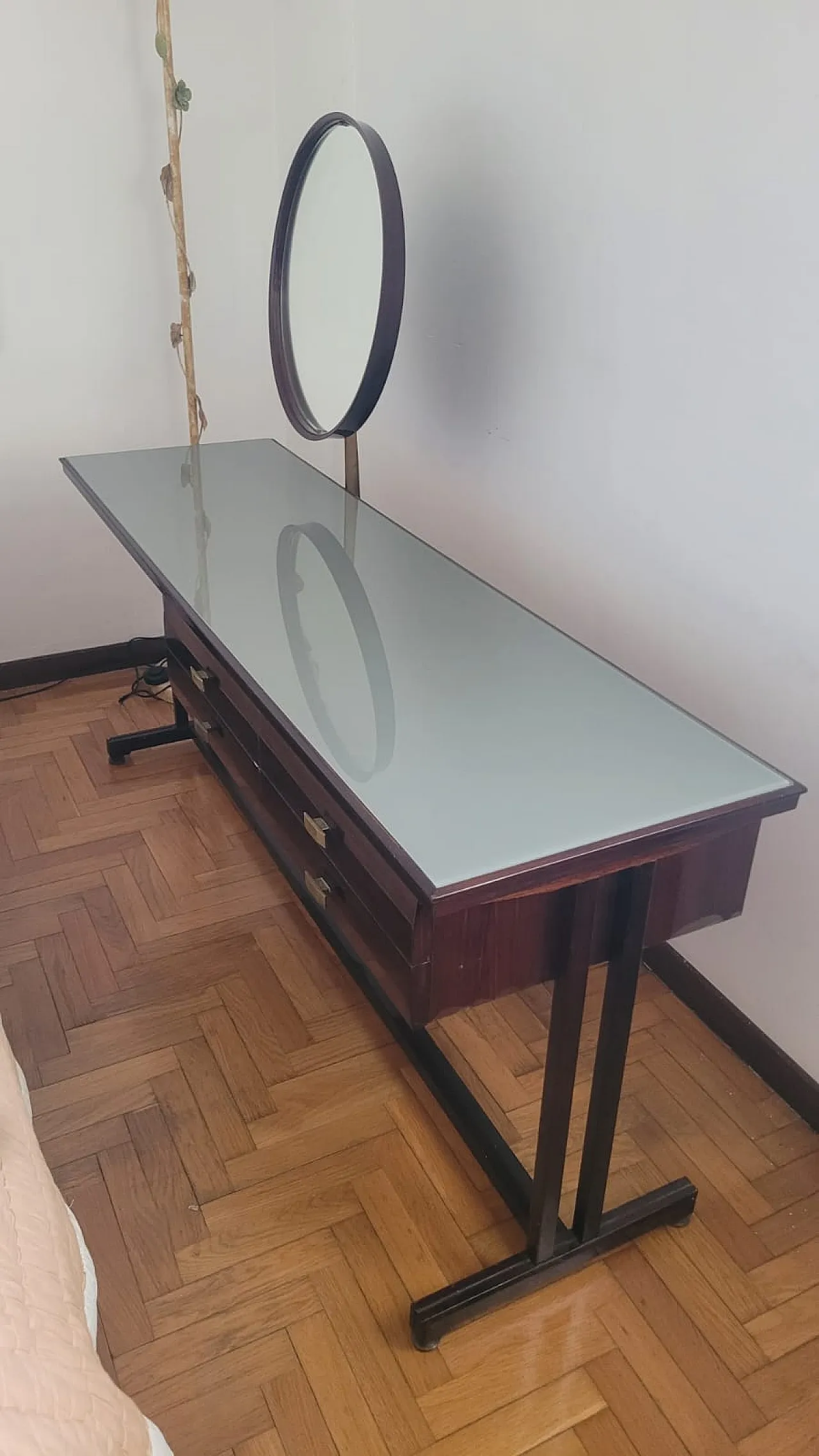Dressing table Coiffeuse by Silvio Cavatorta, 60s 4