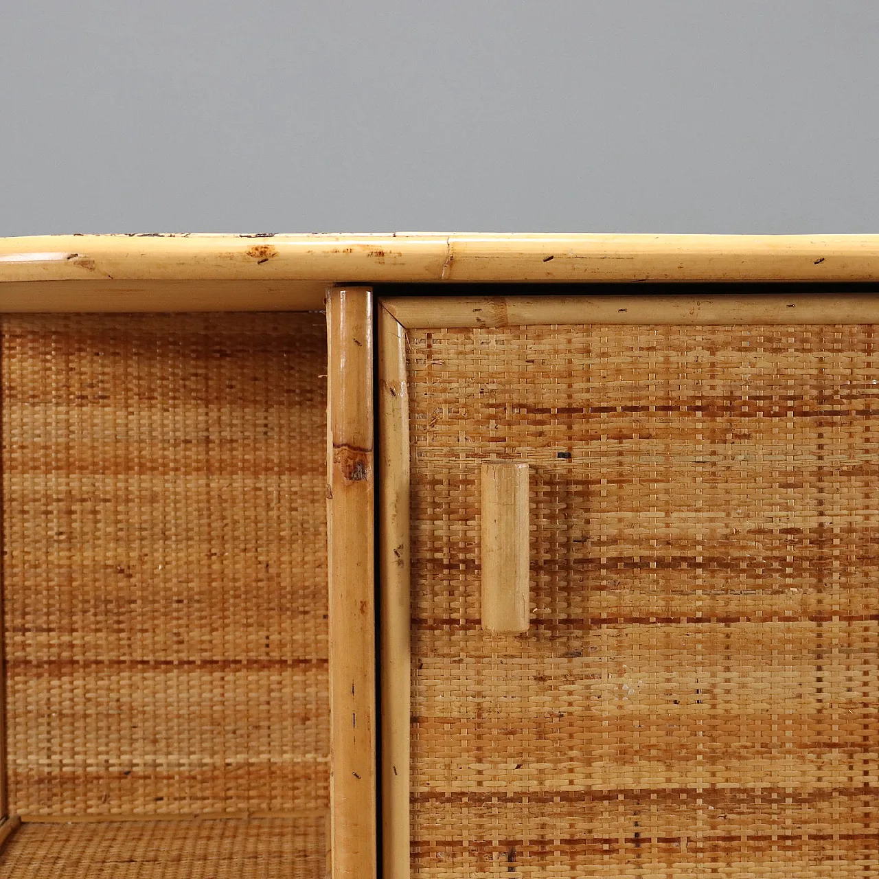 Entrance furniture in bamboo, 20th century 5