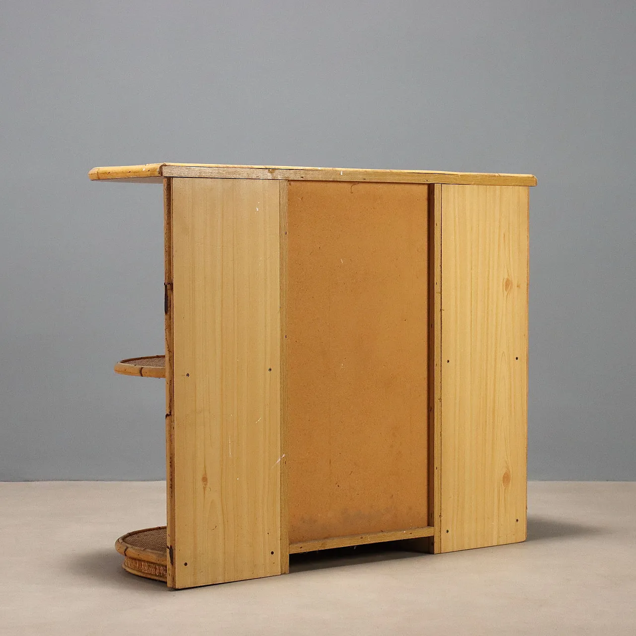 Entrance furniture in bamboo, 20th century 9