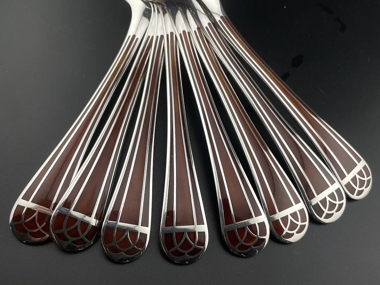 Christofle Talismano Sienna Argento Cina Set Posate 65 Pezzi 8