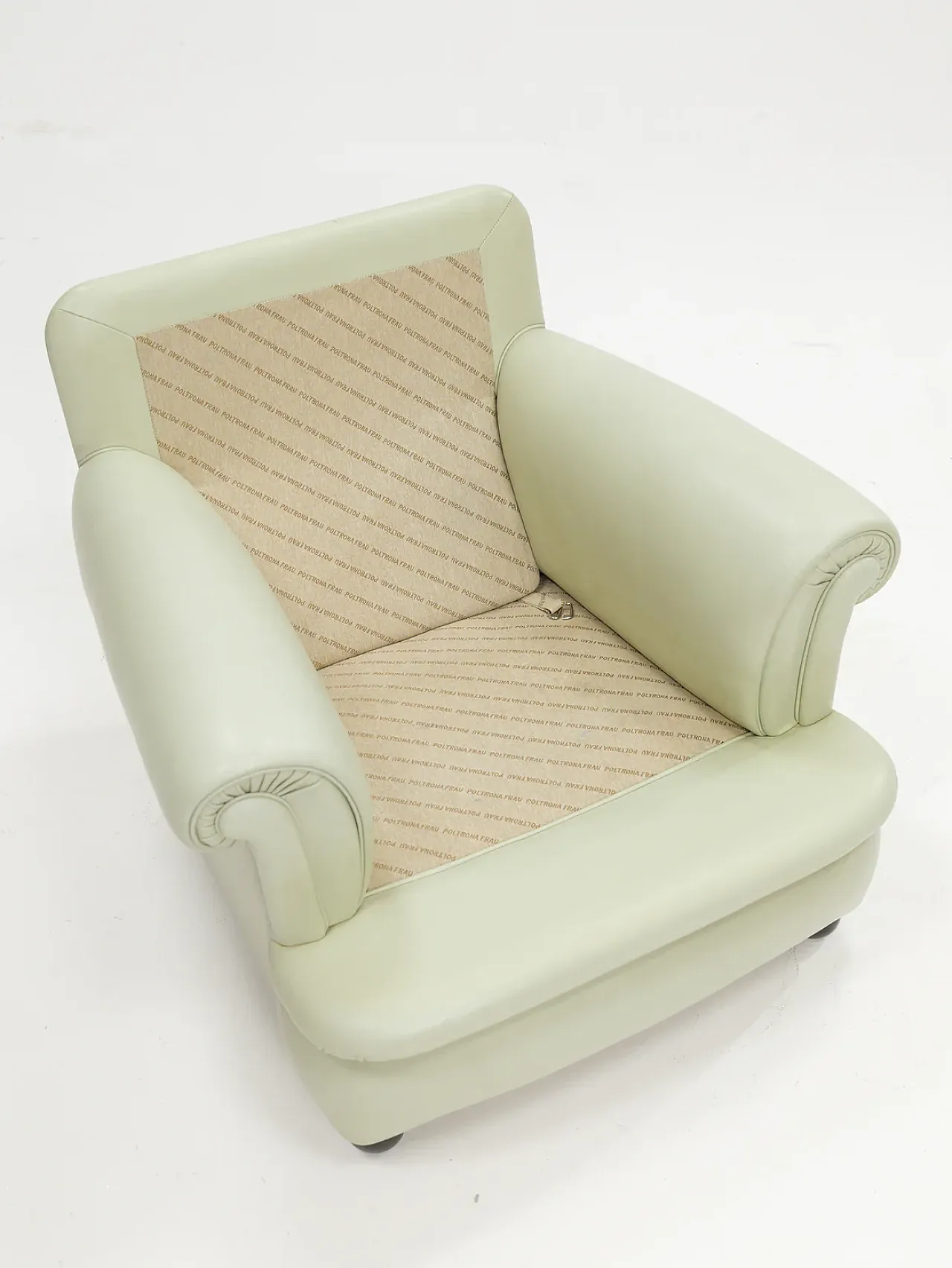 Dream B armchair with ottoman by Poltrona Frau, 1980s 13