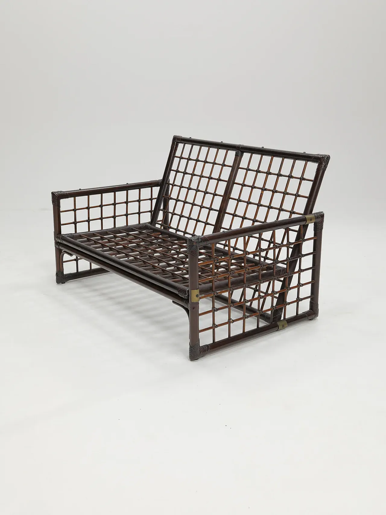 Pair of Basilan sofa by Afra & Tobia Scarpa for B&B Italia, 1970s 3