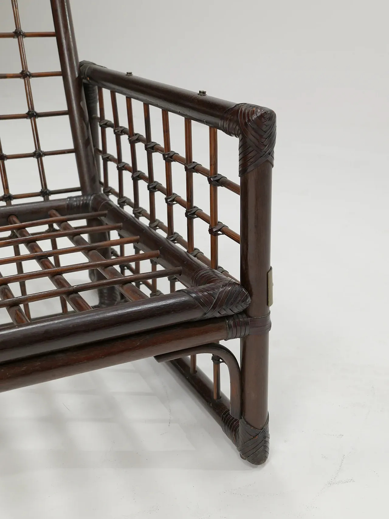 Pair of Basilan sofa by Afra & Tobia Scarpa for B&B Italia, 1970s 12