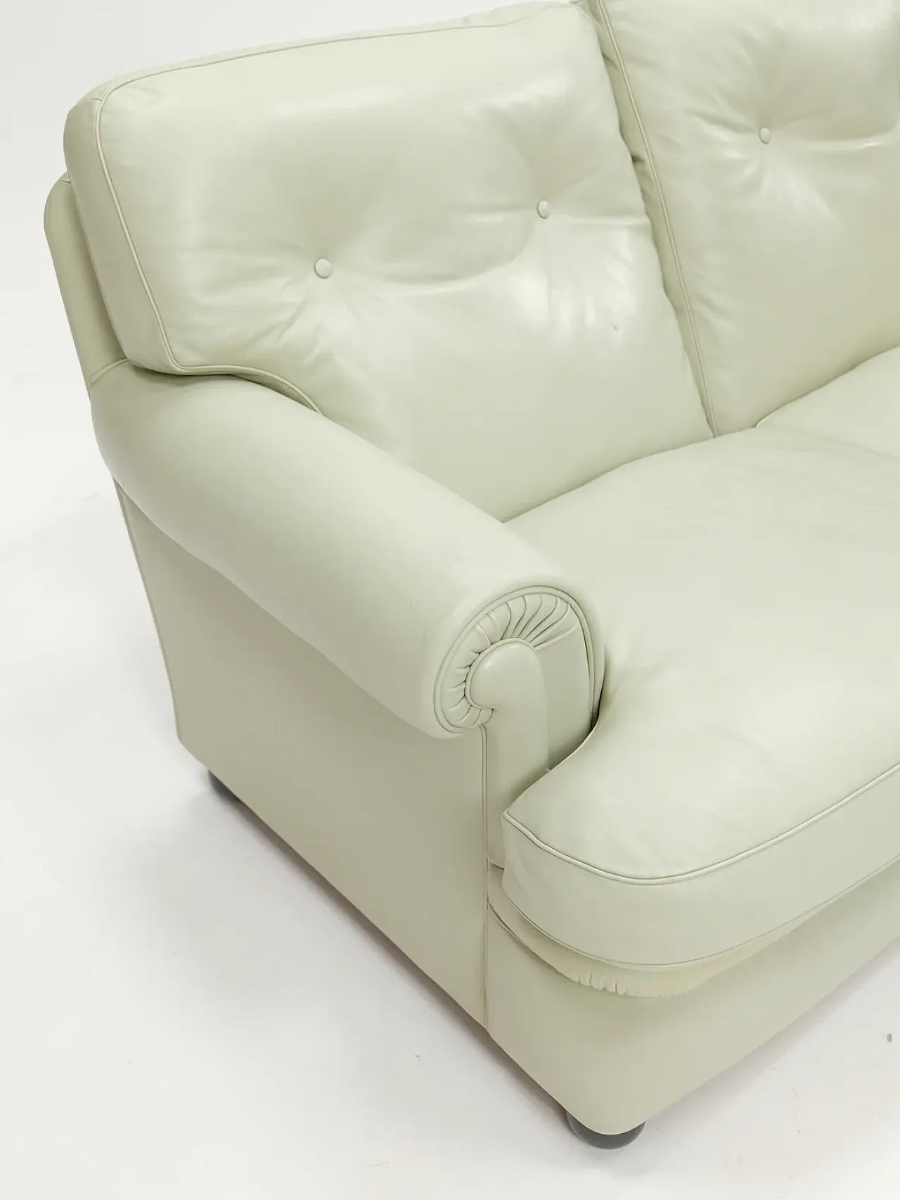 Dream leather sofa by Poltrona Frau, 1980s 6