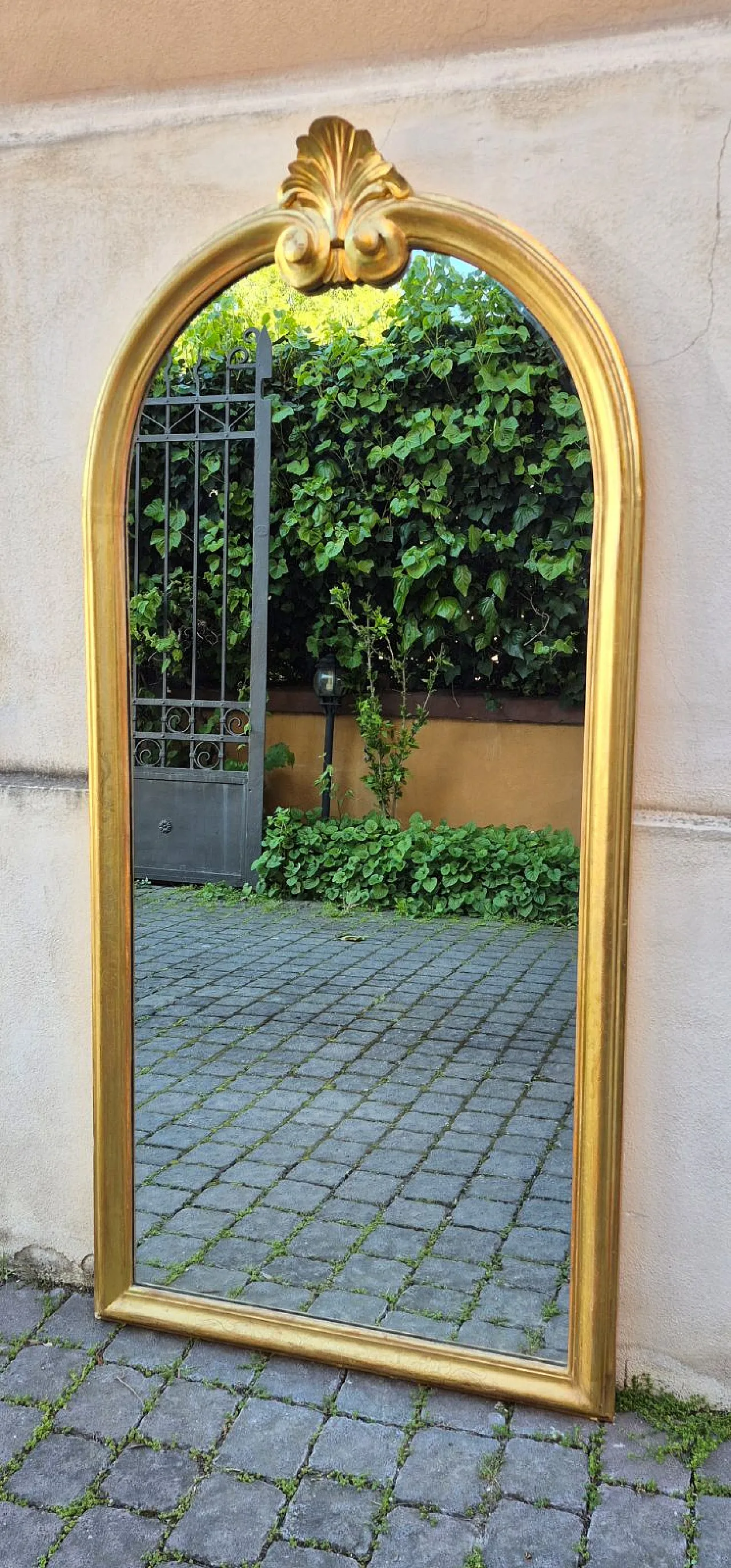 Specchiera in legno dorato, '800 2