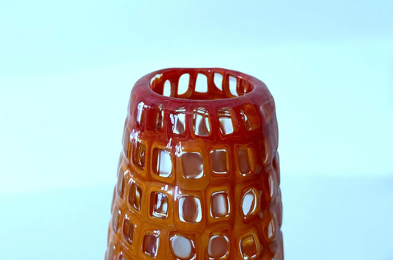 Vaso Occhi in vetro di Murano di Tobia Scarpa per Venini, anni 2000 3