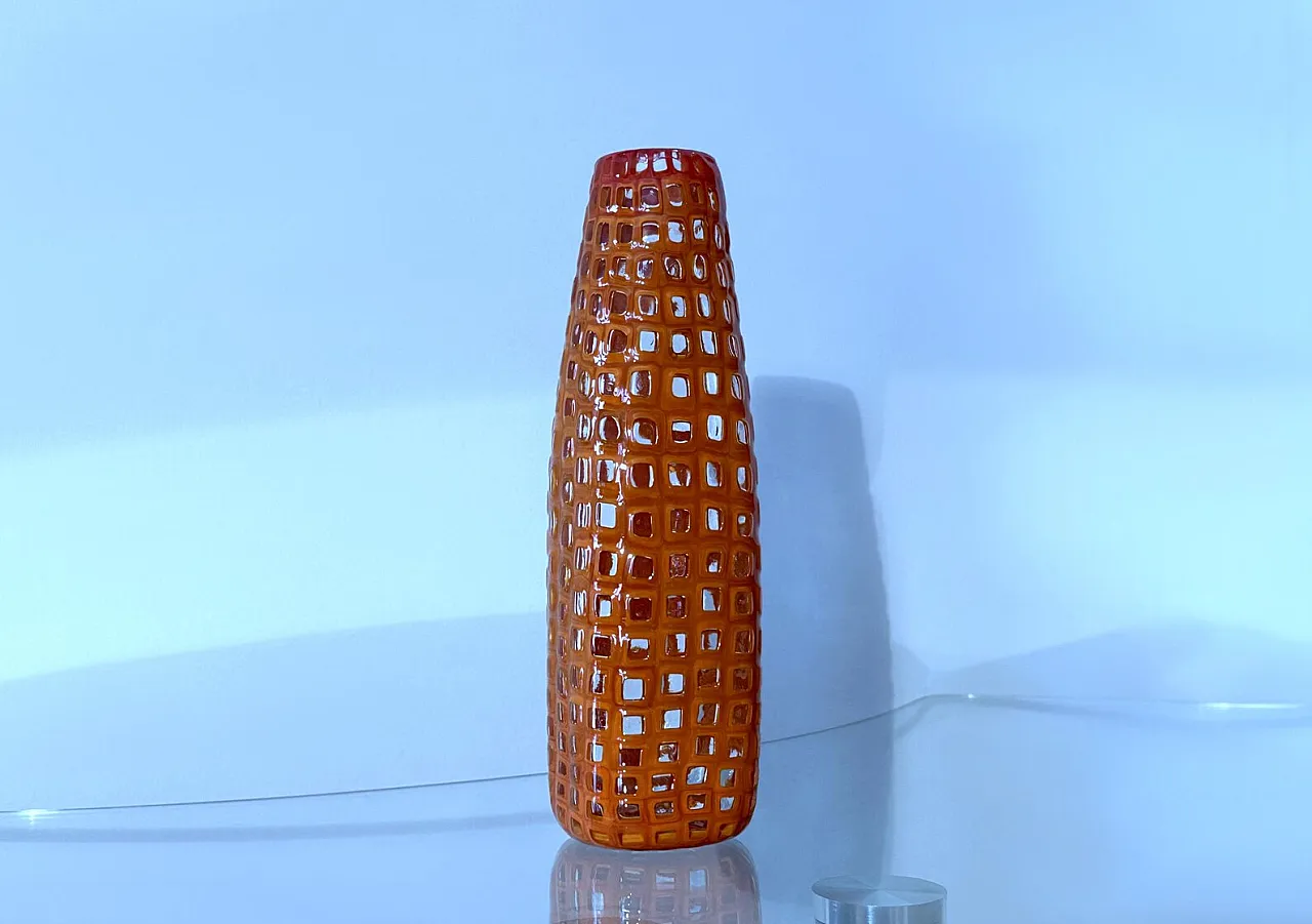 Vaso Occhi in vetro di Murano di Tobia Scarpa per Venini, anni 2000 4