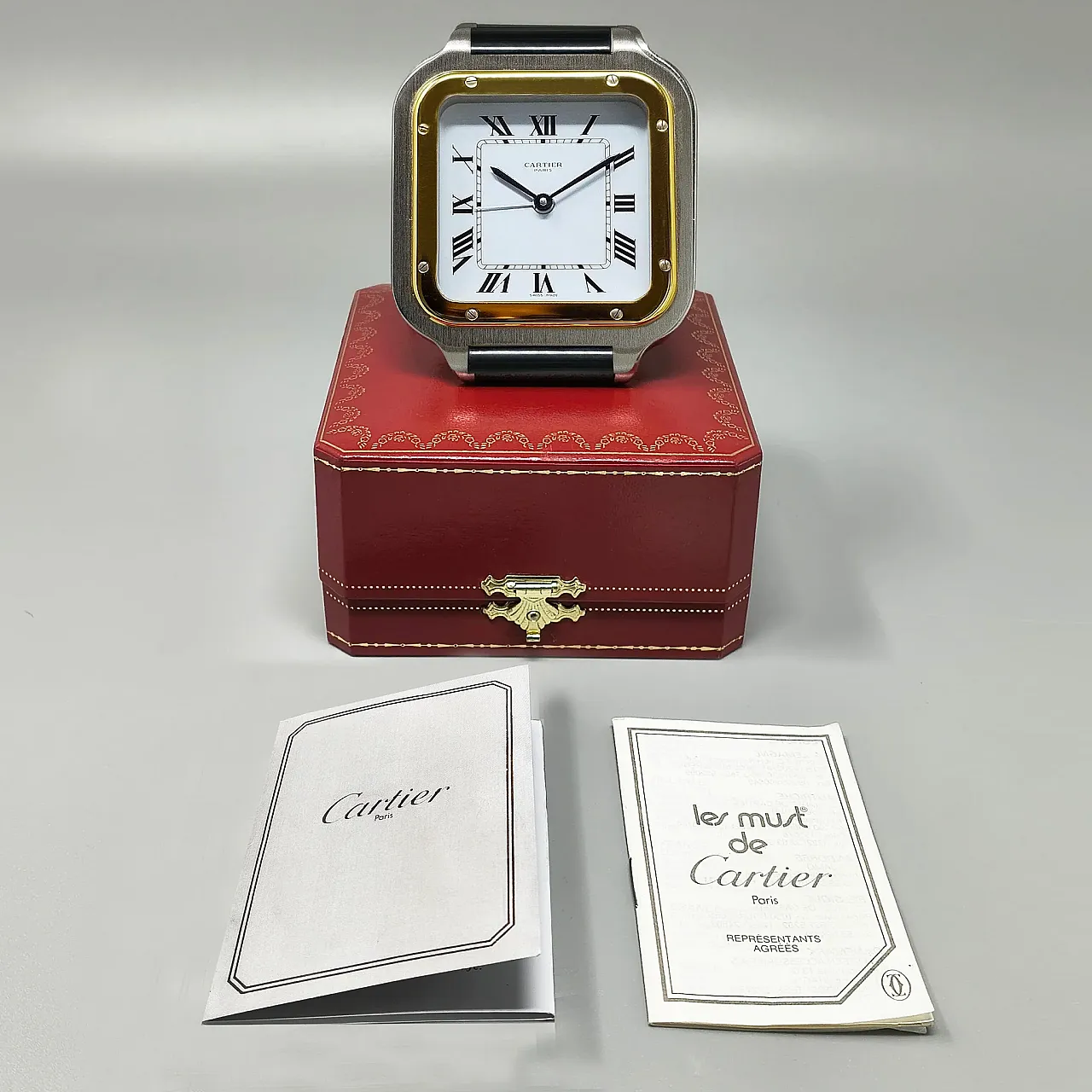 Sveglia a pendolo Cartier Santos, anni '80 7