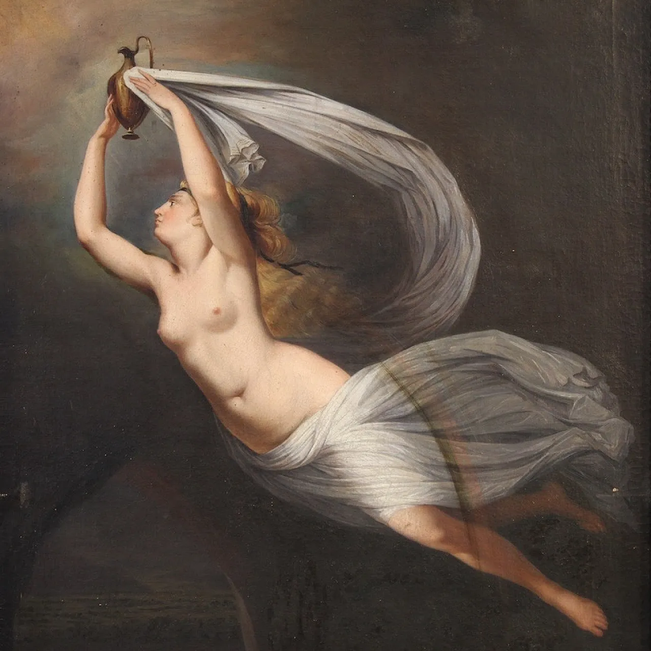 After Guy Head, Iris brings water to Olimpus, oil on canvas, 19th c. 1