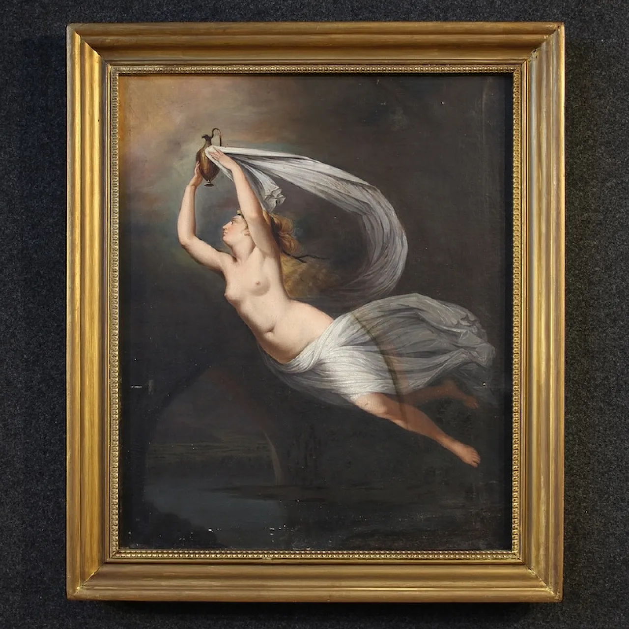 After Guy Head, Iris brings water to Olimpus, oil on canvas, 19th c. 2