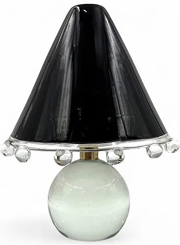 Lampada in vetro Murano, mod. Budur, Roberto Pamio Leucos 1980