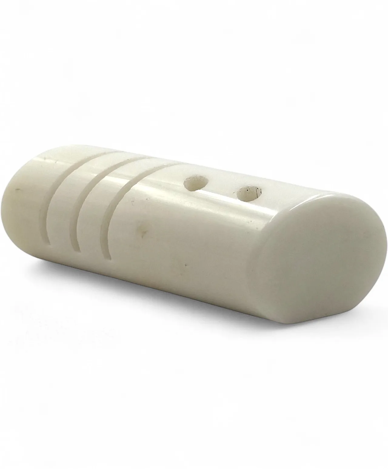 White quartz desk holder, Italy, 1980s 10