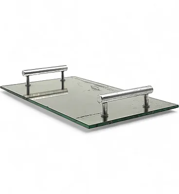 Modernist style mirror tray, France 1960